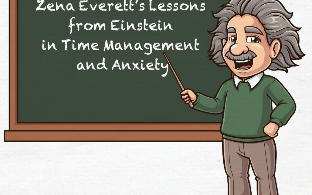 Do you take time or make time?  Lessons from Einstein on managing anxiety.