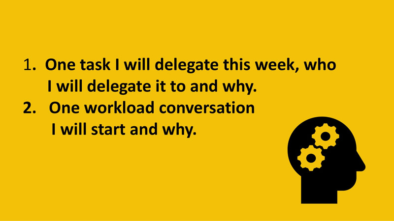 Delegate descisions